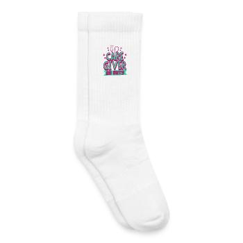 Infirmière, soins gériatriques - Chaussettes de tennis bio enfant - blanc - Droite