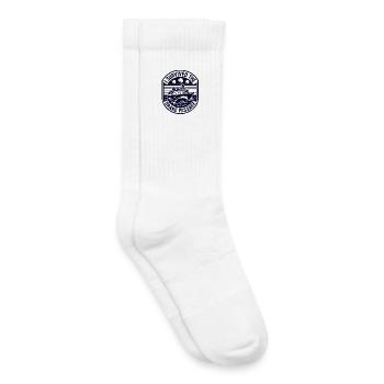 J’ai franchi le passage en Antarctique - Chaussettes de tennis bio enfant - blanc - Droite