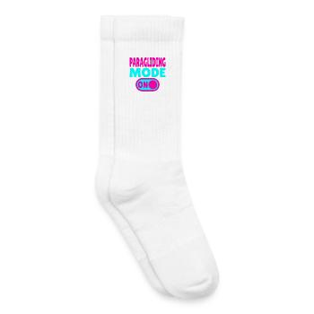 Paragliding Mode ON – Paragliding Freedom - Kids Tennis Socks - white - Right