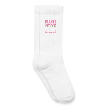 Plantes Maman Amoureuse des plantes Jardinière - Chaussettes de tennis bio enfant - blanc - Droite