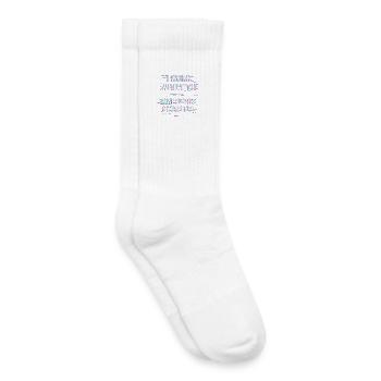 I Work With Tech That Scares My Parents Informatik - Kinder Tennissocken - Weiß - Rechts