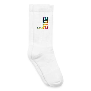 LIMITED EDITION 2012 14 JAHRE 14. GEBURTSTAG - Kinder Tennissocken - Weiß - Rechts