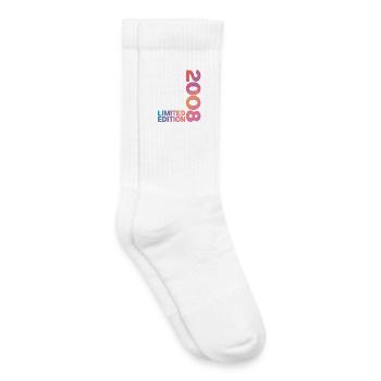 2008 18th Birthday Gift 18th Anniversary - Kids Tennis Socks - white - Right