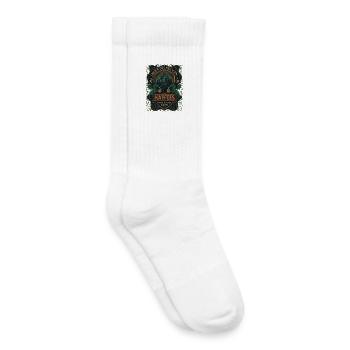 Order of the Holy Coffee | Member 2026 - Kids Tennis Socks - white - Right
