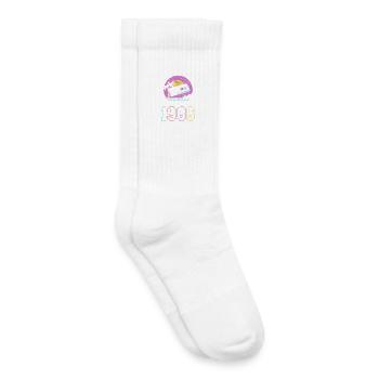 Retro Gaming Beach 1986 - Kids Tennis Socks - white - Right