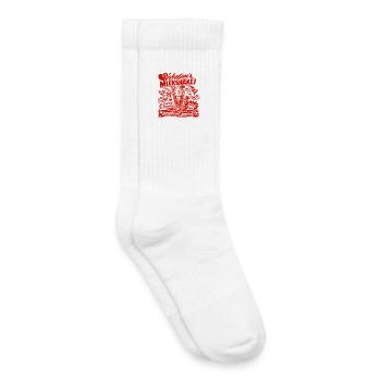 50er Jahre Valentins Milchshake für Verliebte - Kinder Tennissocken - Weiß - Rechts