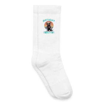 Funny Honey Badger - Kids Tennis Socks - white - Right