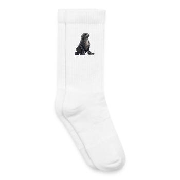 Seelöwen Seelöwe - Kinder Tennissocken - Weiß - Rechts