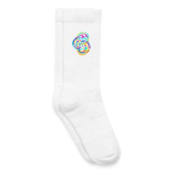Triathlon - Kinder Tennissocken - Weiß - Rechts
