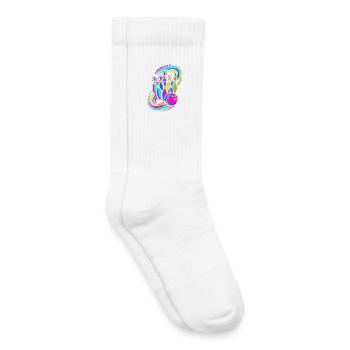 Bowling Pins - Kinder Tennissocken - Weiß - Rechts