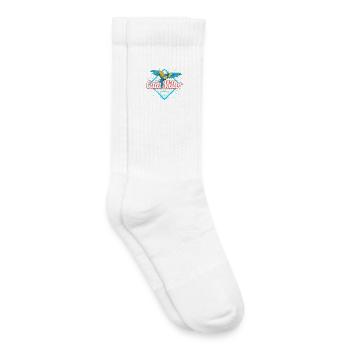 Souvenir des îles Baléares de Cala Millor Majorque - Chaussettes de tennis bio enfant - blanc - Droite