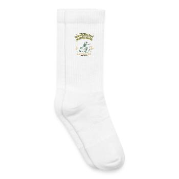 Support Your Local Matcha Dealer Quality You Can - Kinder Tennissocken - Weiß - Rechts
