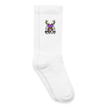 Apres Ski Party Team On Tour - Kids Tennis Socks - white - Right