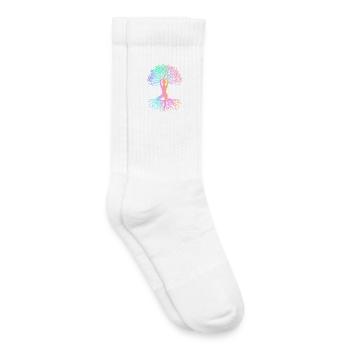 Yoga Meditation Training Yoga Lover Yoga Class - Kids Tennis Socks - white - Right