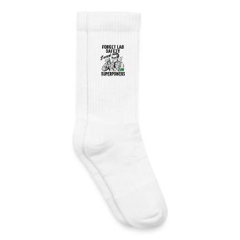 Chemie Humor Shirt für Wissenschaft Nerds - Kinder Tennissocken - Weiß - Rechts