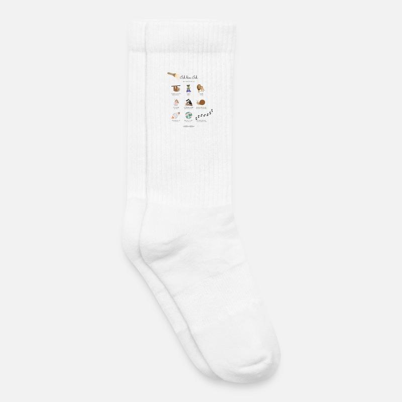 Ich bin Ich - Kinder Tennissocken - Weiß