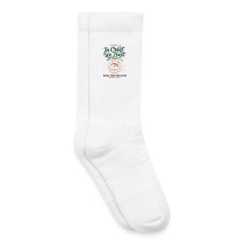 Pâtissier au levain en pâte que nous avons confiance - Chaussettes de tennis bio enfant - blanc - Droite