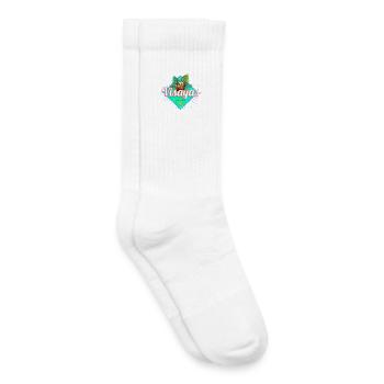 Visayas Philippinen Kokosnuss Filipino Souvenir - Chaussettes de tennis bio enfant - blanc - Droite