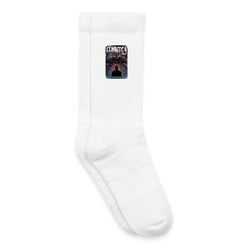 Eldritch Tales Tentacle Shadow Tee - Kids Tennis Socks - white - Right