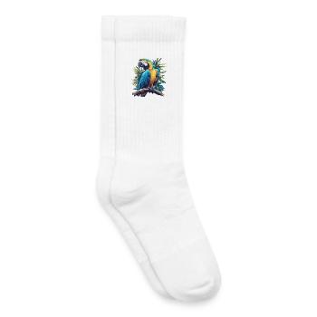 L’ère de l’ara - Chaussettes de tennis bio enfant - blanc - Droite