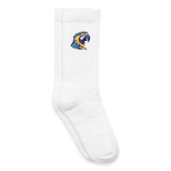 L’ère de l’ara - Chaussettes de tennis bio enfant - blanc - Droite