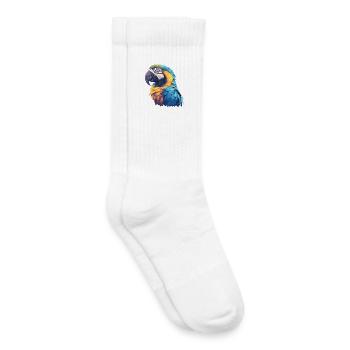 L’ère de l’ara - Chaussettes de tennis bio enfant - blanc - Droite