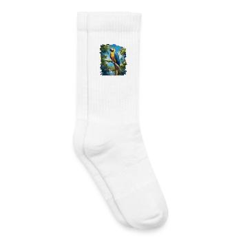 Macaw's Era - Kids Tennis Socks - white - Right