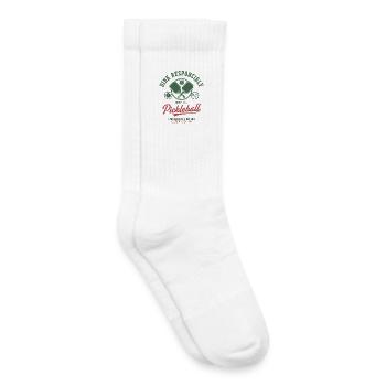 Pickleball-lustiger Spieler lieben Pickleball-Paddel - Kinder Tennissocken - Weiß - Rechts