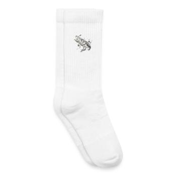 Brochet pêcheur - Chaussettes de tennis bio enfant - blanc - Droite