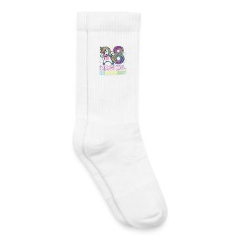 8 Conception de la Licorne d’Énergie du Chaos Magique - Chaussettes de tennis bio enfant - blanc - Droite