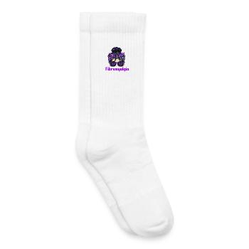 Fibro Fibromyalgia - Kids Tennis Socks - white - Right