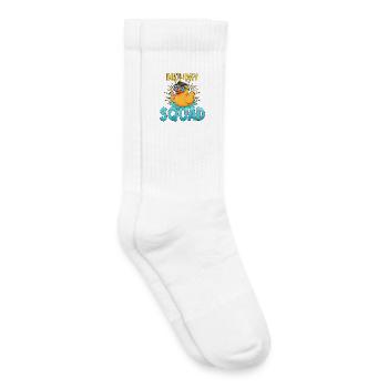 Duck Captain Birthday Squad Beach Summer Cruise - Kids Tennis Socks - white - Right