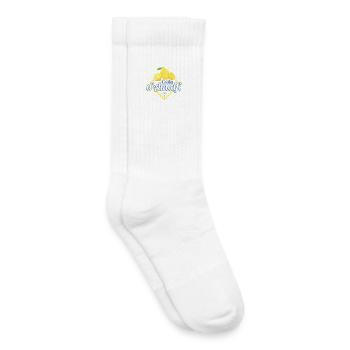 Costa d’Amalfitaine et Italie citronnière Côte amalfitaine - Chaussettes de tennis bio enfant - blanc - Droite