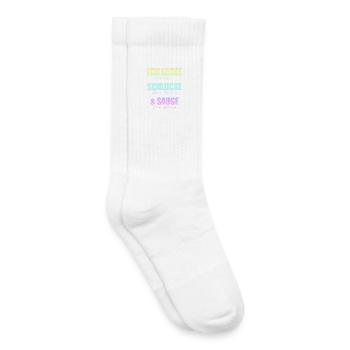Ich lecke schlucke sauge. - Kinder Tennissocken - Weiß - Rechts