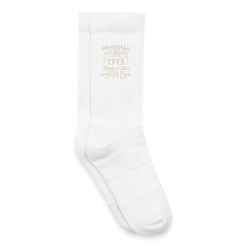 2008 Vintage Retro Geburtstagsgeschenk - Kinder Tennissocken - Weiß - Rechts