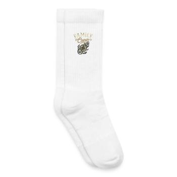 Family Crew Anchor Compass Family - Kids Tennis Socks - white - Right