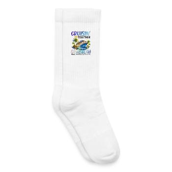 Cruisin Together Caribbean - Kids Tennis Socks - white - Right