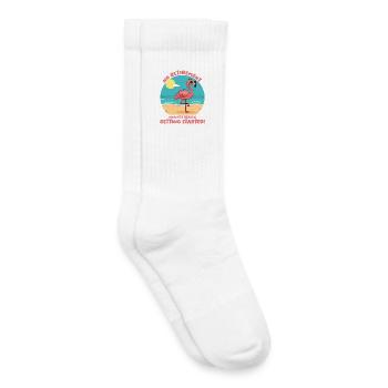 Retirement? Now it's really getting started! - Kinder Tennissocken - Weiß - Rechts