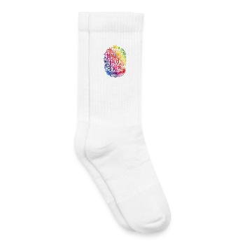 Mallorca Party Crew Bunt Spruch Malle - Kinder Tennissocken - Weiß - Rechts