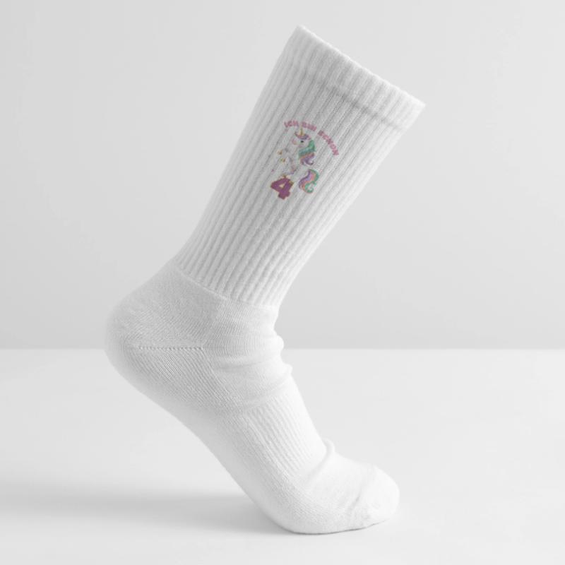 5. Geburtstag Einhorn Mädchen Ich bin schon 5 Kinder Tennissocken