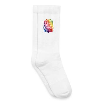 Ibiza Party Vibes Bunt - Kinder Tennissocken - Weiß - Rechts