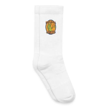 Joueur drôle de pickleball : retrouve-moi au terrain - Chaussettes de tennis bio enfant - blanc - Droite