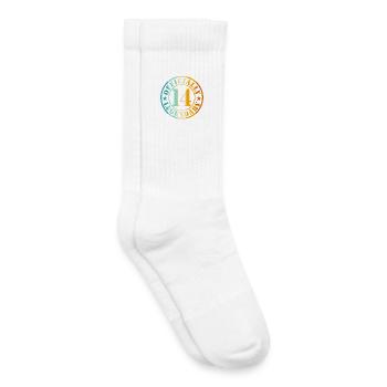 14. Geburtstag Junge Mädchen Legende Level 14 - Kinder Tennissocken - Weiß - Rechts