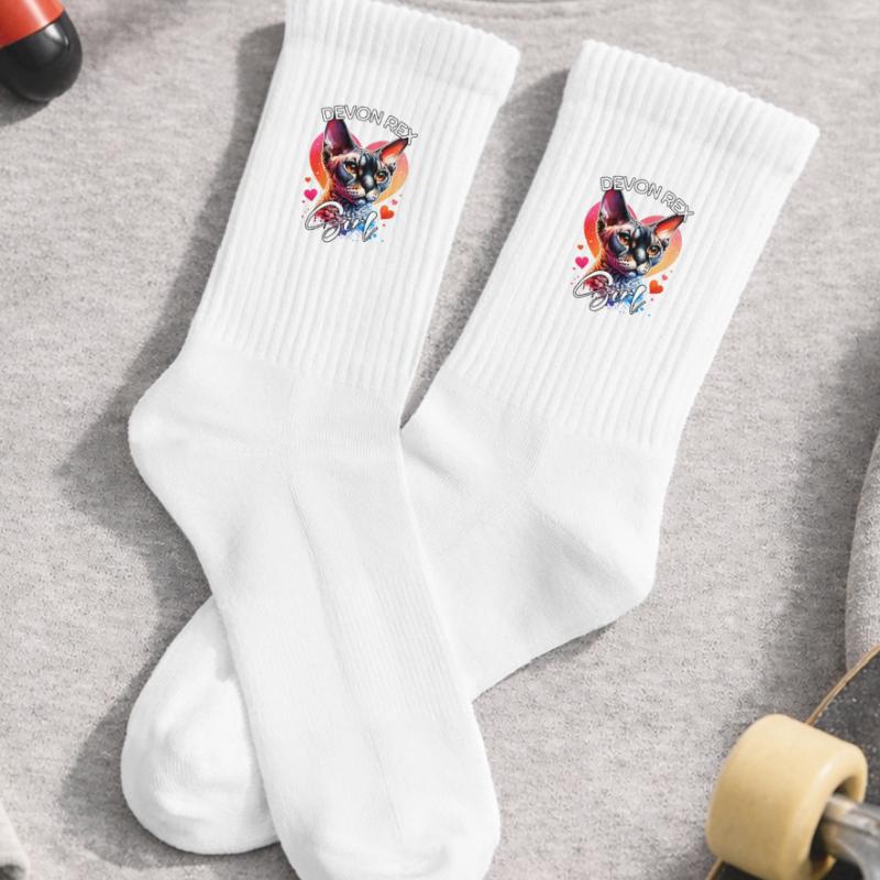 Devon Rex Mädchen Devon Rex Kinder Tennissocken