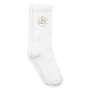 Singe de soutien émotionnel à ne pas caresser - Chaussettes de tennis bio enfant - blanc - Droite