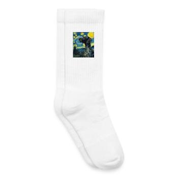 Allemand à poil court - Chaussettes de tennis bio enfant - blanc - Droite