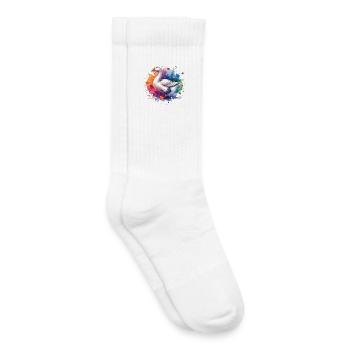 Pilgrim Gans Geschenk - Kinder Tennissocken - Weiß - Rechts