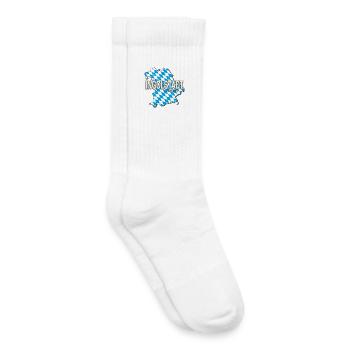 Ingolstadt City in Bavaria Germany Souvenir - Kids Tennis Socks - white - Right