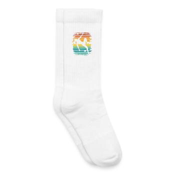 Boulderer Boulder Bouldern - Kinder Tennissocken - Weiß - Rechts