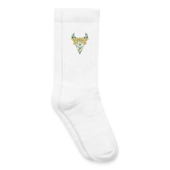 Libelle Libellen Guided By Nature - Kinder Tennissocken - Weiß - Rechts